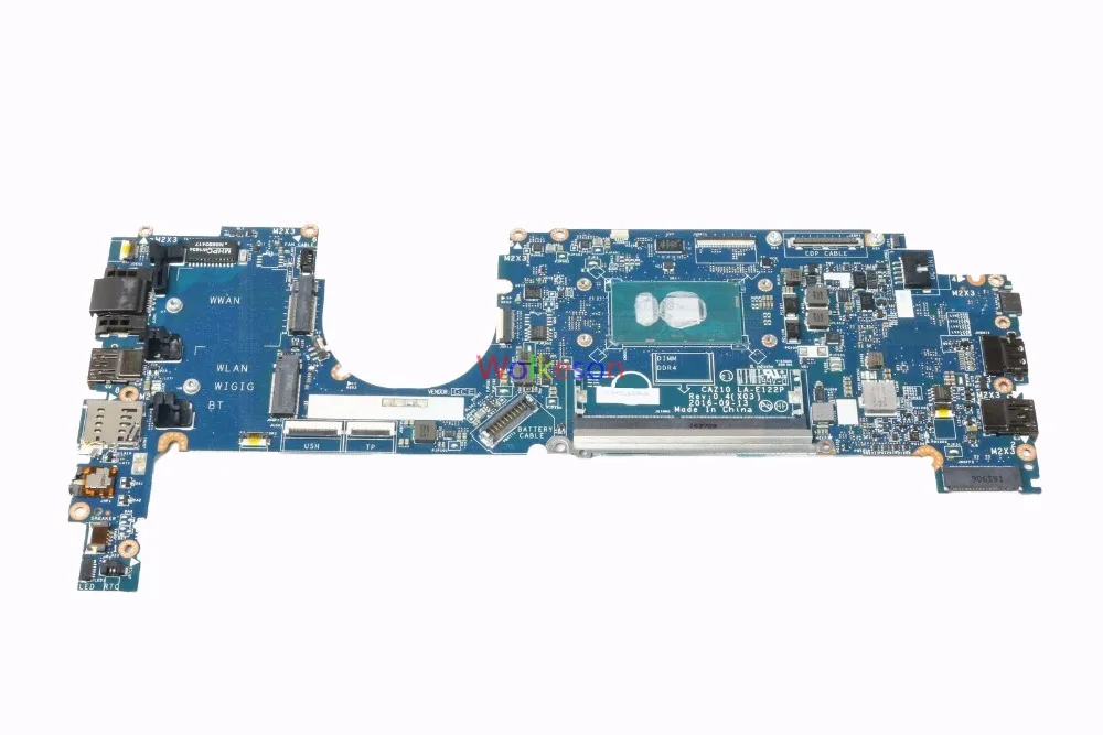 SHELI для DELL Latitude 7280 материнская плата ноутбука с I5 7300U процессором CN 0GDK56 GDK56 CAZ10 LA E122P