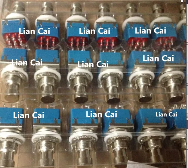 Ножная педаль для электрогитары 3PDT Педальный переключатель с эффектами истинное