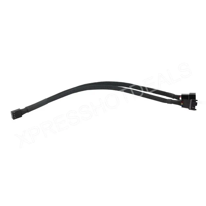 Новый 4-контактный для 2 x 4-контактный/3-контактный PWM удлинитель кабеля к