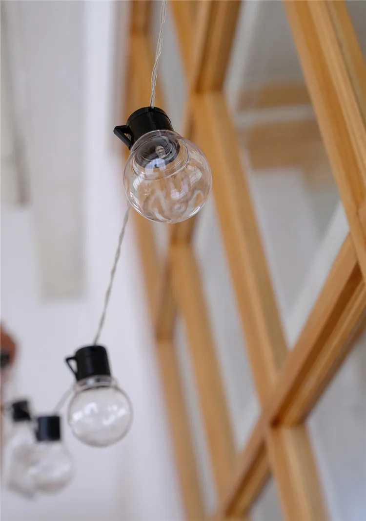 Retro LED String Light Outdoor Fairy Lights Garland Waterproof Bulbs Garden Home Wedding Christmas Holiday Decoration Lights