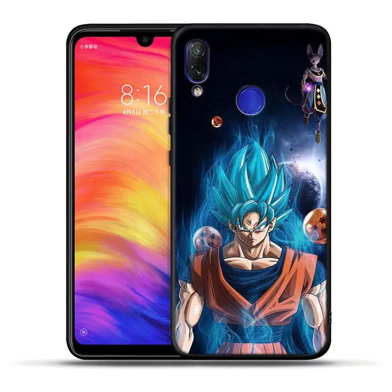Силиконовый чехол для Xiao mi Red mi Note 7 6 Pro 6A 5A Prime mi A1 5X A2 Lite 6X4X5 Plus Pocophone F1 чехол Dragon Ball Z Goku