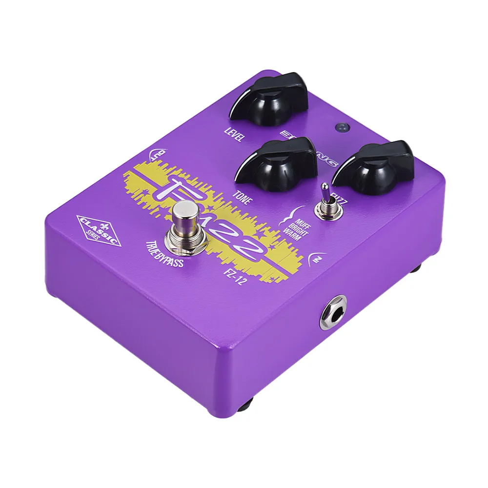 BIYANG FZ 12 гитарный эффект педаль Классическая серия аналоговый Fuzz3 режимы истинный
