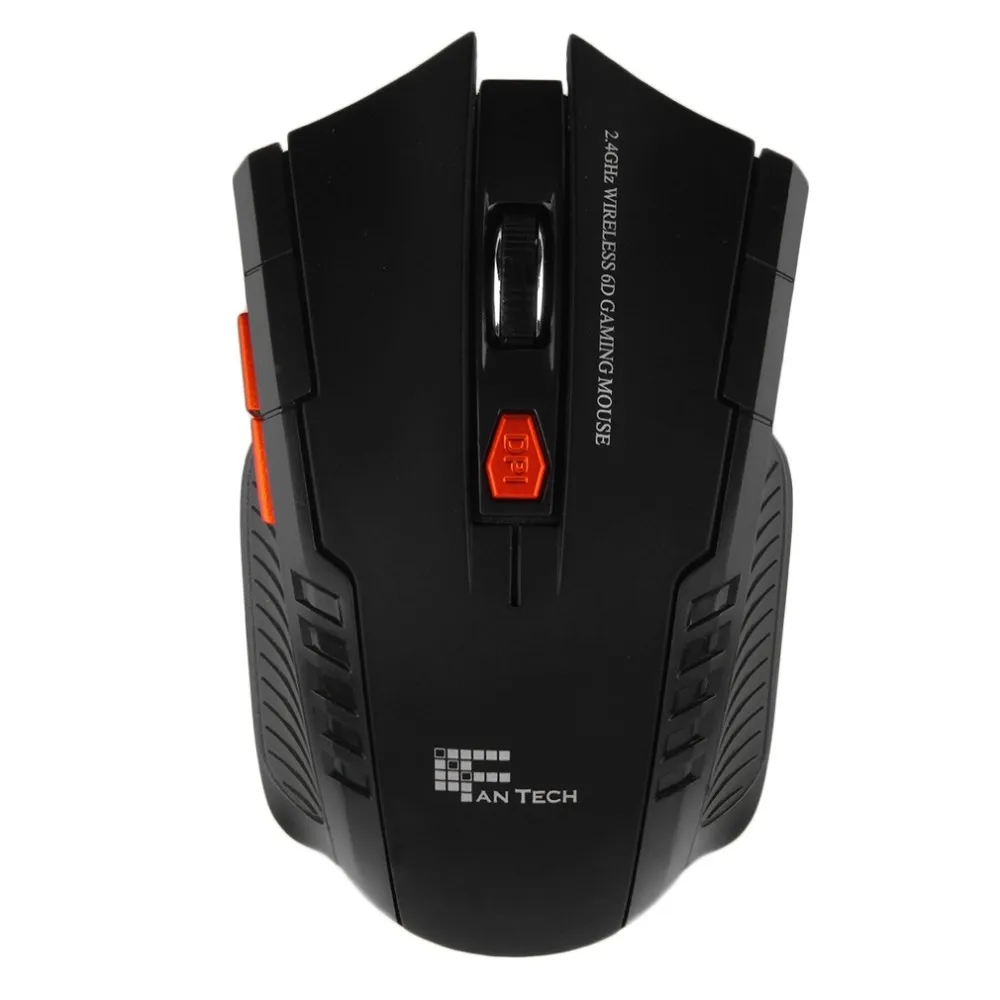 Новая портативная мини мышь беспроводная 3D ролик 6D Оптическая 2400 dpi игровая мышь для настольного ноутбука ПК компьютер Pro геймер