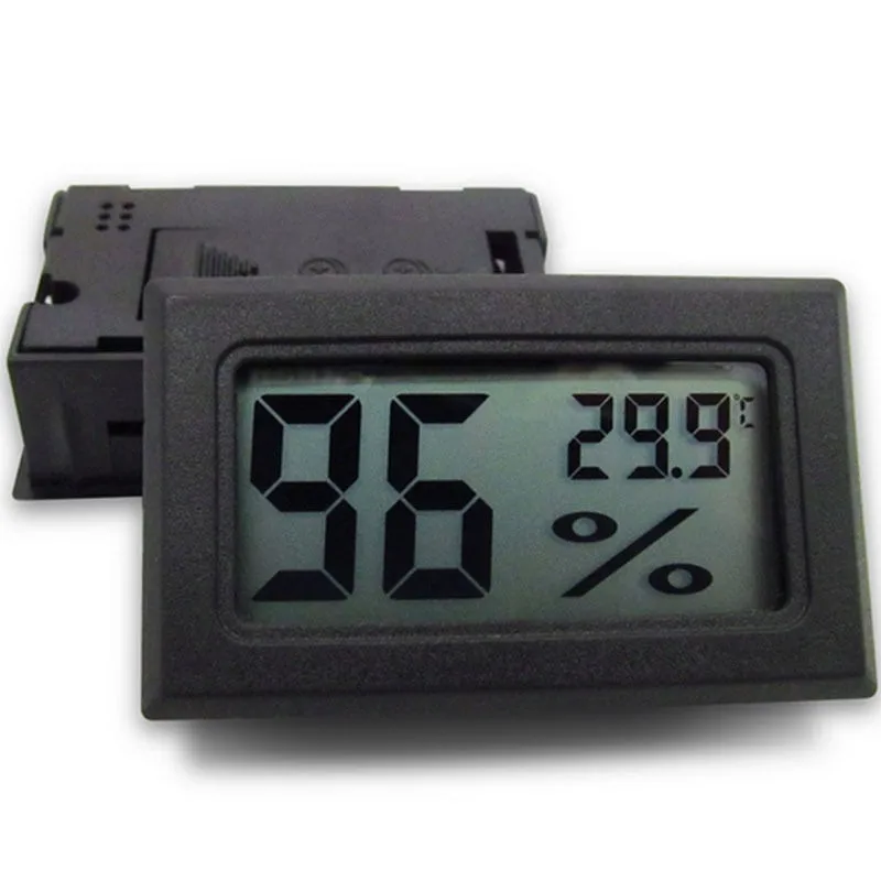 Mini LCD Digital Thermometer Hygrometer Temperature Convenient Sensor Humidity Meter Gauge Instruments Aquatic | Дом и сад