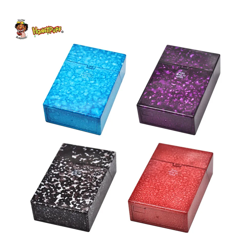 HONEYPUFF пластиковый чехол для хранения сигарет 87 мм * 55 22 обычных Чехол-держатель