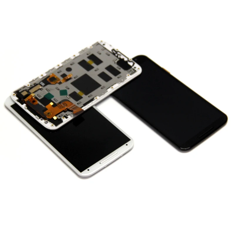 Черный Белый для Motorola Moto X2 Xt1092 Xt1095 Xt1097 ЖК-дисплей с сенсорным экраном дигитайзер в