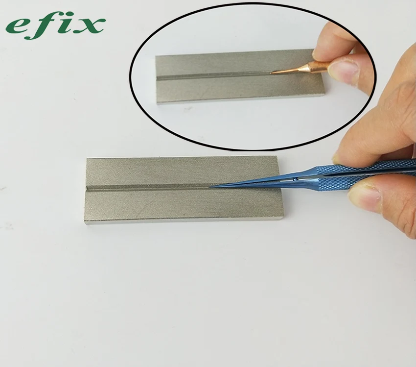 Устройство для ремонта efix пинцет острый корректор железная головка лезвие