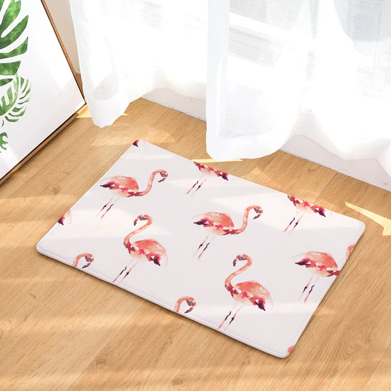 Flamingo Mats Home Decor Series Carpets Non-slip Kitchen Rugs for Living Room Floor 40X60 50X80cm | Дом и сад