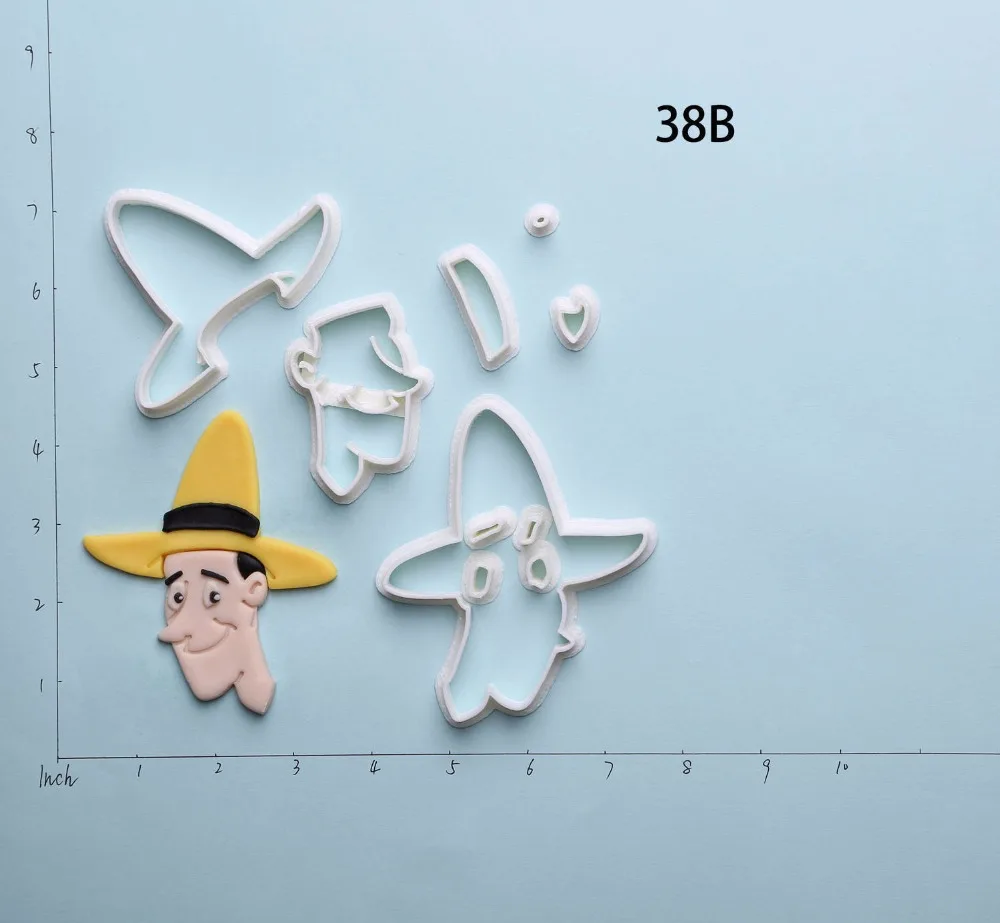 Знаменитый фильм Любопытный Джордж резак печенья набор на заказ 3D Печатный