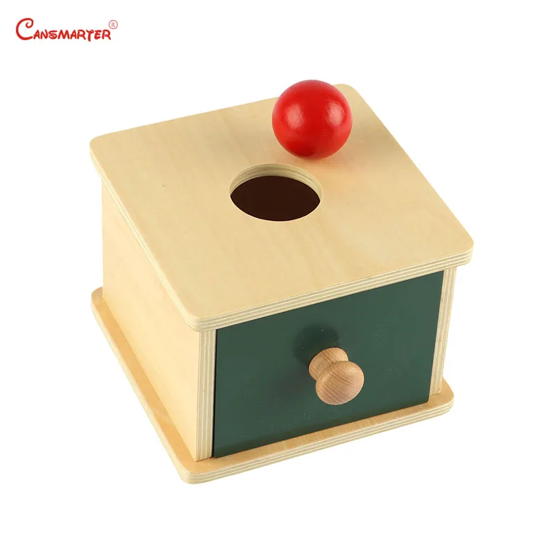 Imbucare Коробки montessori sensorial Игрушки для малышей 8 12 месяцев домашних матчах шар