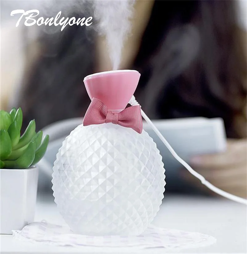TBonlyone 300ML Perfume Bottle Humidifier For Home Spa Aroma Water Soluble Oil Diffuser Aromatherapy Ultrasonic Air | Бытовая техника