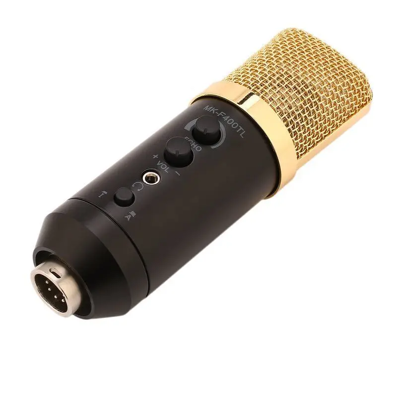 MK F400TL USB Студийный микрофон конденсаторный звук микрофоны для компьютера караоке