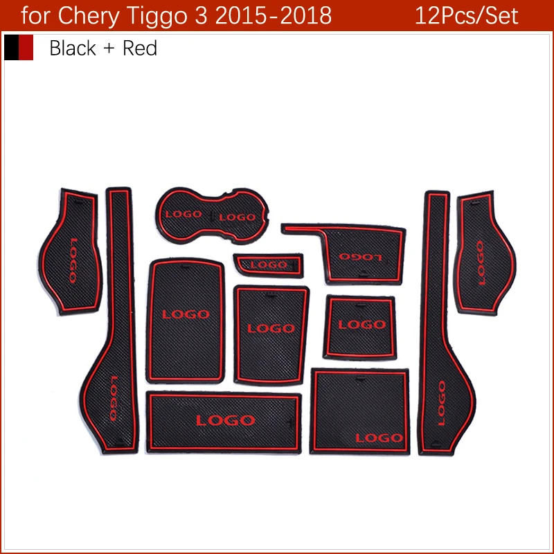Противоскользящий резиновый подстаканник для ворот Chery Tiggo 2 3 4 5 Arrizo 7 бонусный Fulwin