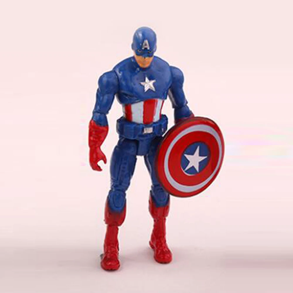 Marvel союз Мстителей Бэтмен Человек паук Железный человек куклы супергерой Модель