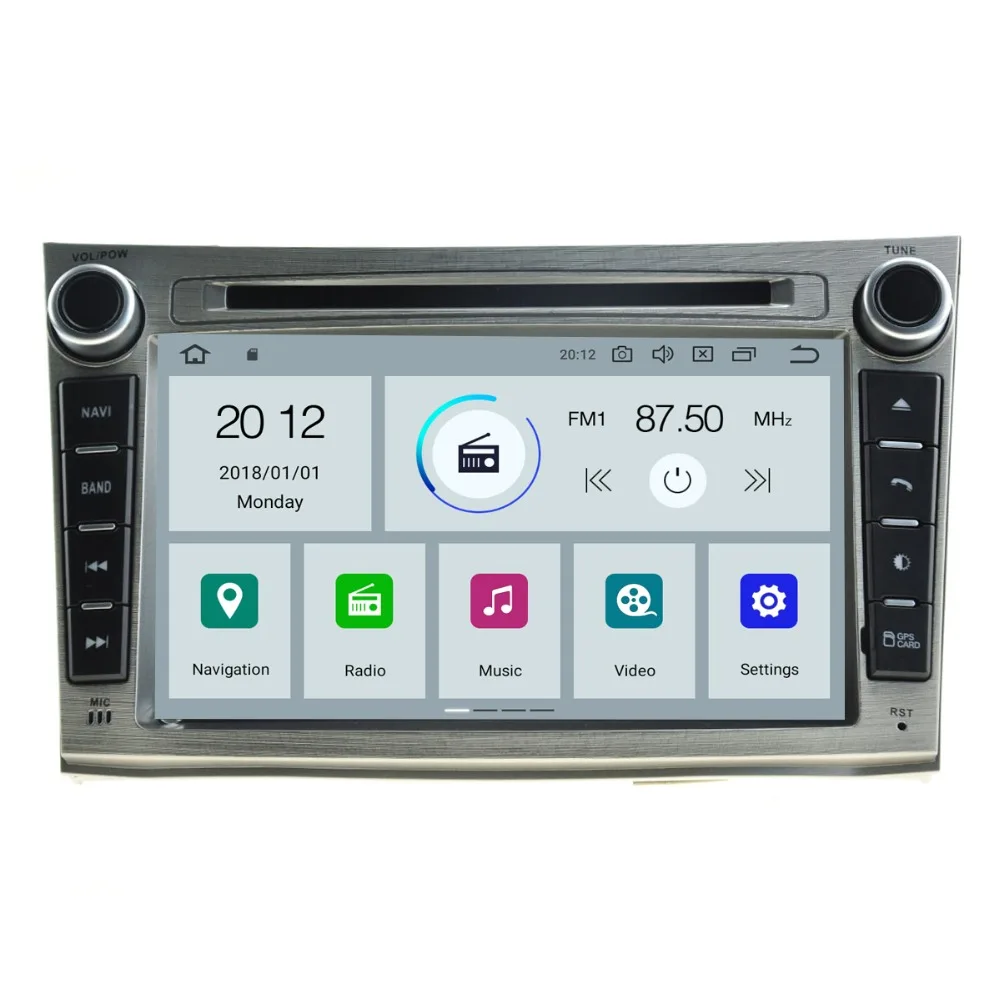 Автомобильный DVD-плеер на Android 9 0 с GPS-навигацией для Subaru Outback 08 + стерео радио bluetooth