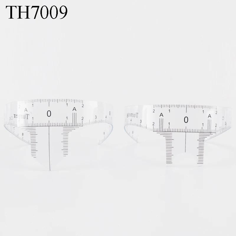 1 шт. многоразовая полупостоянная линейка для бровей измерительные аксессуары