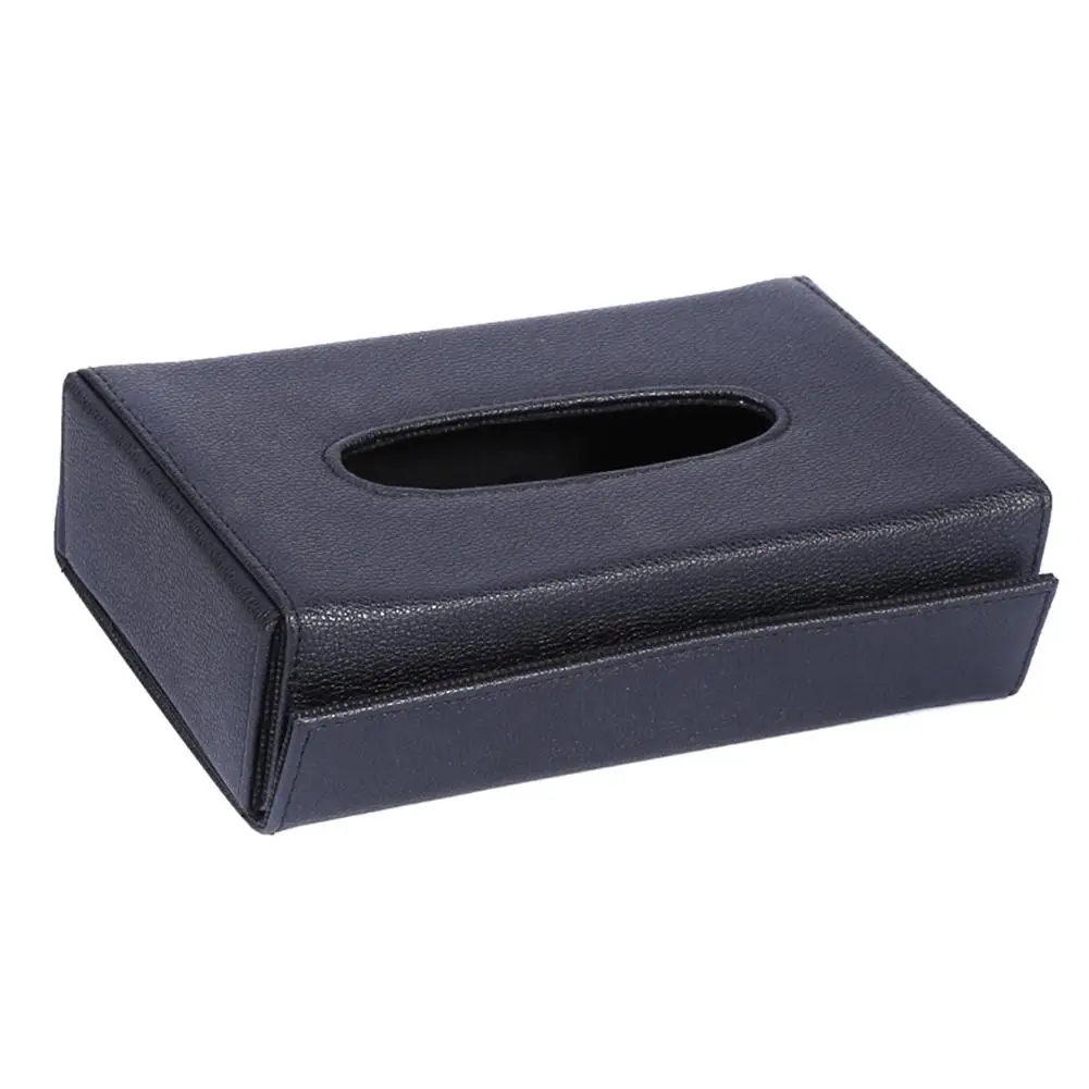 Parasole Auto Folding Tissue Box Car Supplies - Chair Back Hanging Visor Paper Creative Armrest Leather Sun Protector | Автомобили и