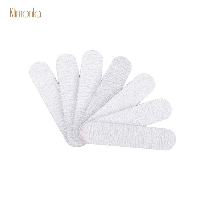 

200pcs/lot Gray Nail Polishing Blocks 100/180 Double-sided Nail Sanding Buffer Blocks 9*2cm Manicure Pedicure Care Tools