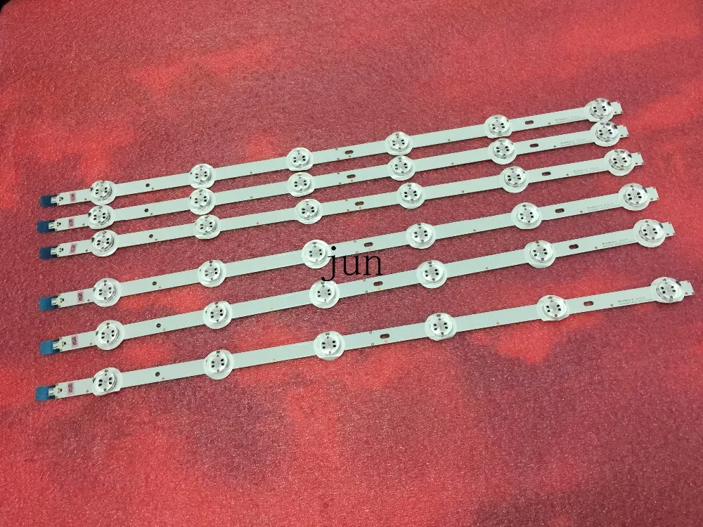 

Original LED Strips SVS480A07_REV3-6LED w/ Optical Lens Fliter for SAMSUNG TV Monitor Panel Backlight Lamps 50.5cm 6-LEDs