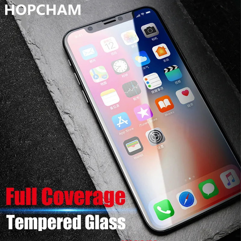 3D 9H изогнутый край Полное покрытие закаленное стекло для iPhone 7 6 S 8 Plus Премиум