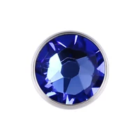 Dark Blue 1 шт титановый Кожный Якорь топы с драгоценным камнем микро кожа дайвер кожный пирсинг Ювелирное Украшение для тела части-Ювелирный диск - Окраска металла: Dark Blue