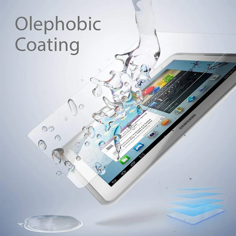 2.5D Закаленное стекло экран протектор для samsung Galaxy Tab 2 7 0 10 1 дюймов P3100 P3110 P5100 P5110 Tab2