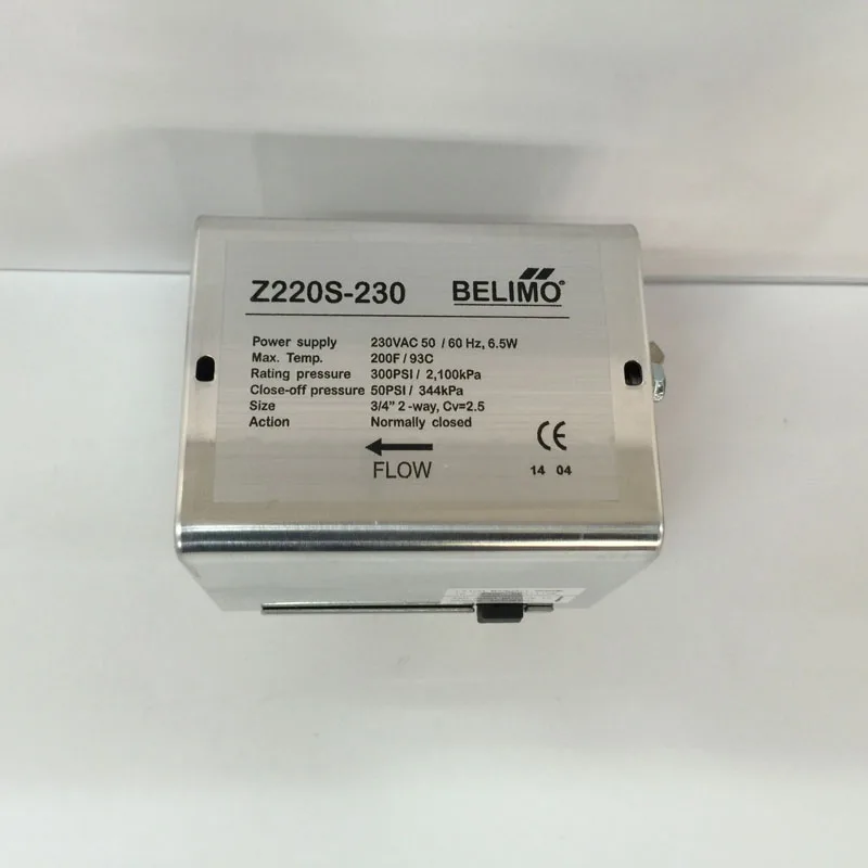 Электрический двухсторонний клапан Φ beat force Z215S-230 кондиционирование воздуха |