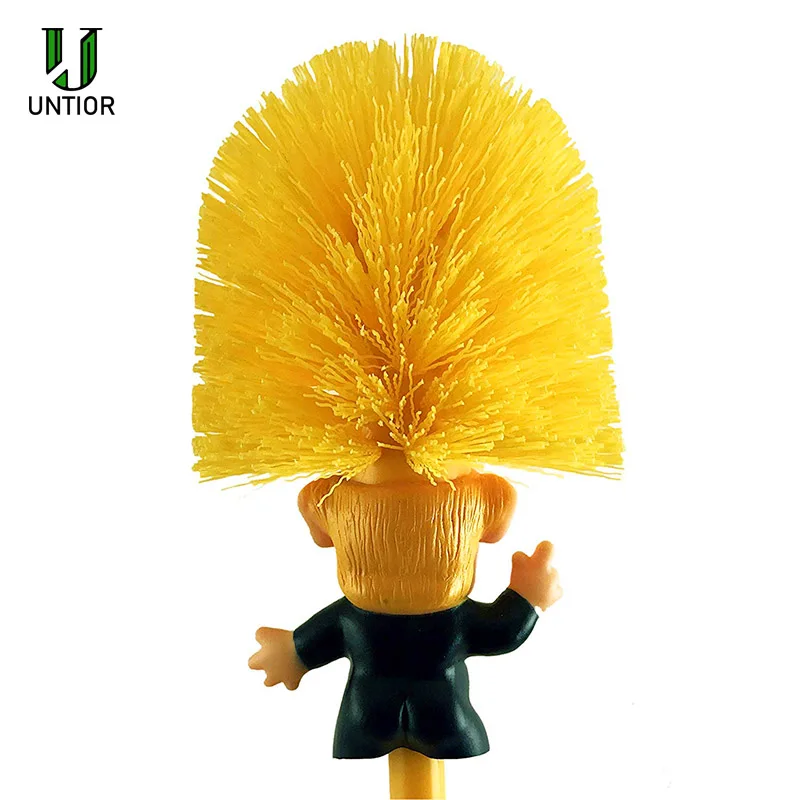 UNTIOR Дональд Трамп щетка для унитаза Набор держателей щеток Brosse WC оригинальная туалетная бумага набор аксессуаров для чистки ванной комнаты