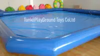 Water park equipment steel / metal frame swimming pool for sale 10x8x0.6M