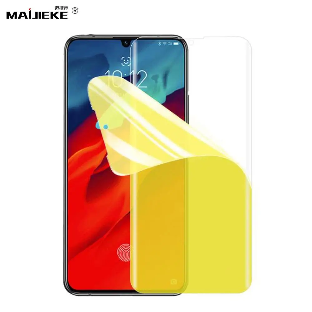 Мягкая Гидрогелевая пленка из ТПУ с 3D полным покрытием для Lenovo Z6 pro lite защита