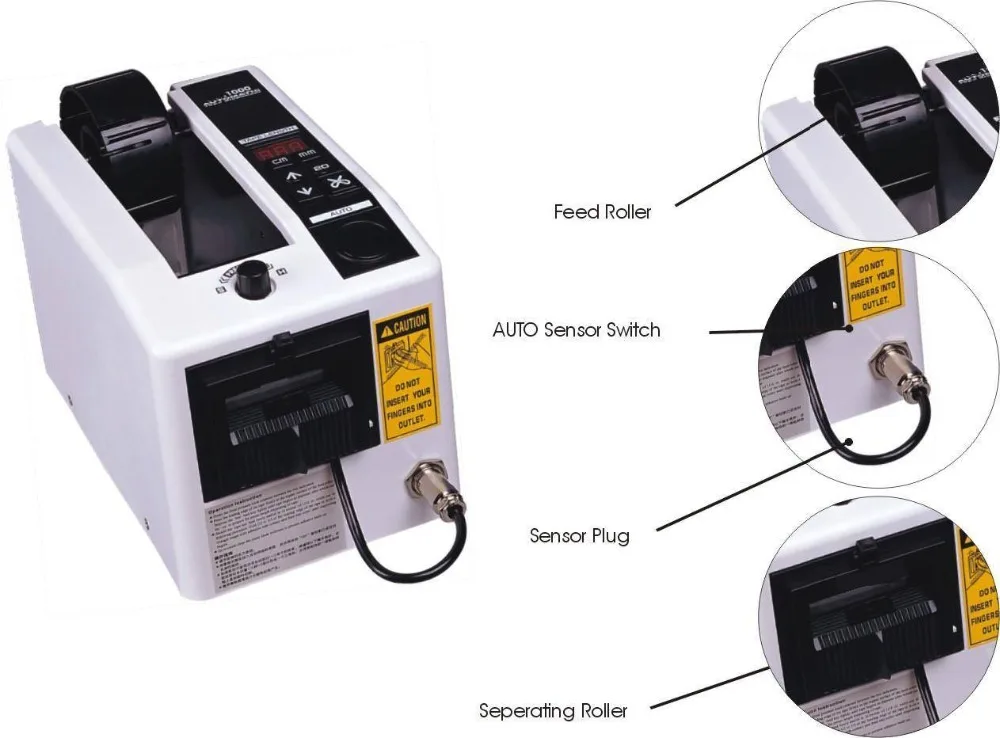 Диспенсер для ленты 110 В устройство резки зеркальной клейкой M1000 | Инструменты
