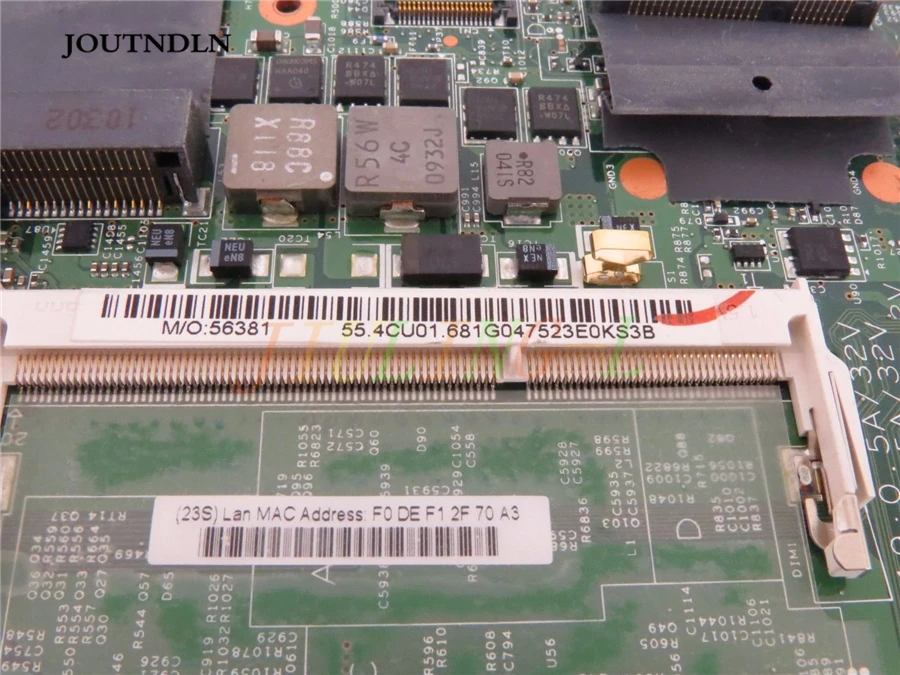 JOUTNDLN для Lenovo ThinkPad T510 оригинальная материнская плата ноутбука 63Y1477 48 4cu08.