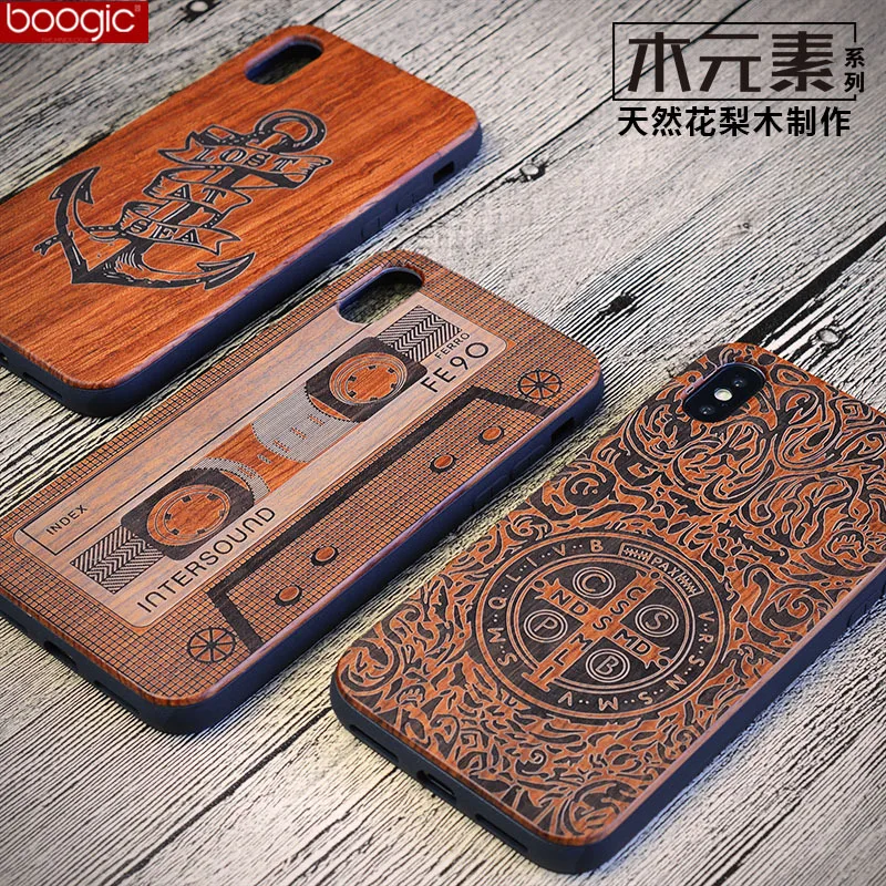 2019 новый роскошный резной деревянный чехол для телефона Apple iPhone X XS Max XR 5 5S SE 6 6plus 6S 7