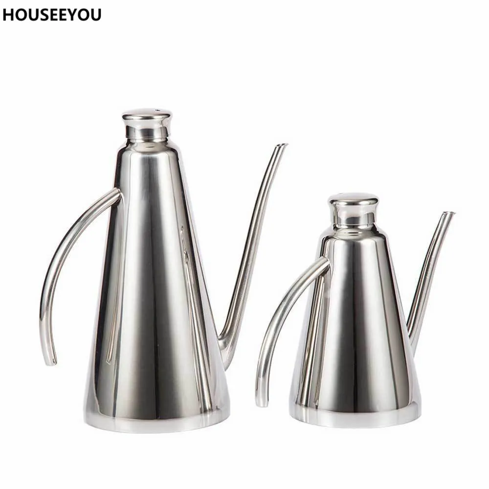 450ml European Home Kitchen Tools Olive Oil Can Gravy Boat Soy Sauce Vinegar Storage Canisters Dispenser Seasoning Container | Дом и сад