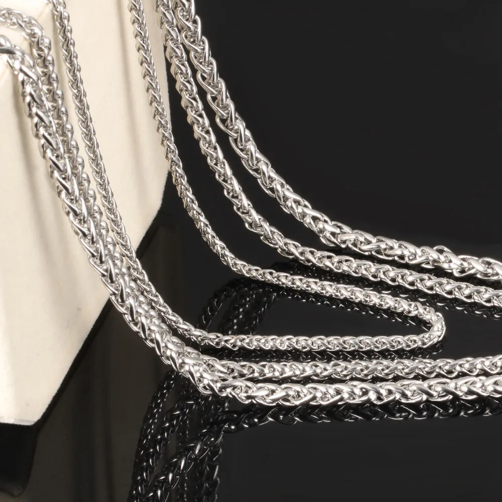 Ouriner Man Link Chain Necklaces Classical Stainless Full Steel Men's Jewelry Gift Multiple Choices All Match GL324 | Украшения и