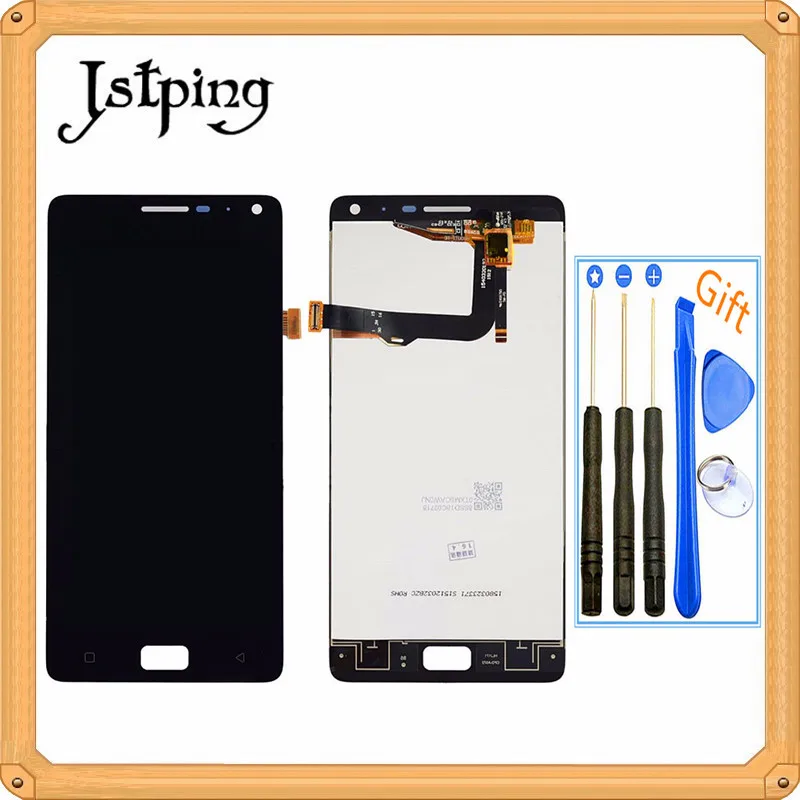 Jstping 5 дюймовый полный ЖК экран для Lenovo Vibe P1 P172 P1a42 P1c58 в сборе рамка дисплей панель