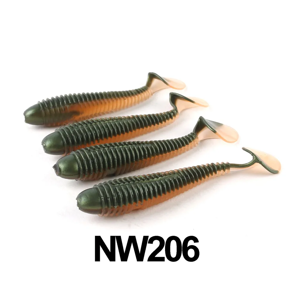 Мягкая приманка Noeby Vivid T tail лучший выбор для приманки рыбалки с особым запахом