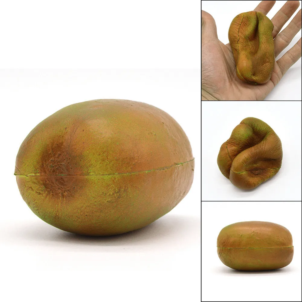 Новинка 2019 мягкий медленно Восстанавливающий форму крем Kiibru Kiwifruit ароматизированный Сжимаемый игрушечный