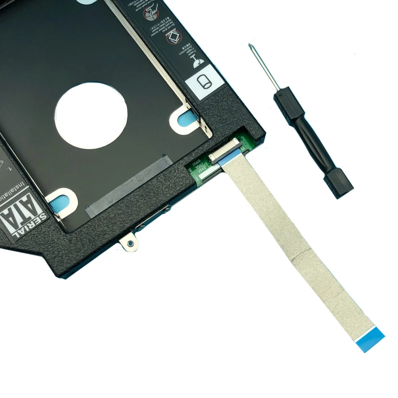 Новый 2 й SSD HDD Caddy для Dell 3467 3468 3478 3562 3567 3568 3576 3578 жесткий диск 9 5 мм|Компьютерные