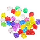 100 шт., детали для игр Chessman, 14*11 мм, акриловые кристаллы, алмазные камни, Необычные камни для фотографий