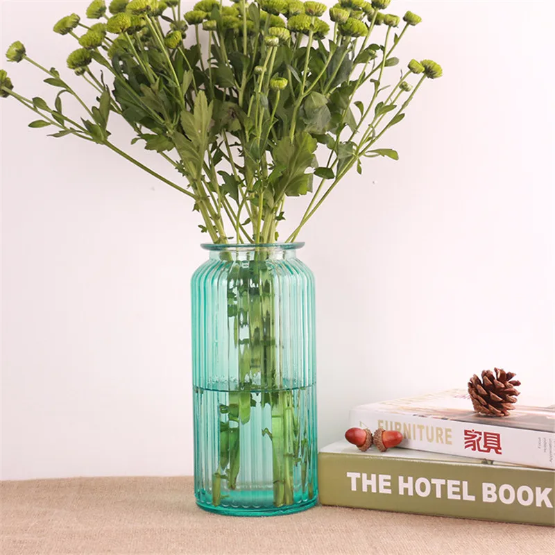 Украшения для дома: вазы стеклянная ваза домашнего декора цветок растение