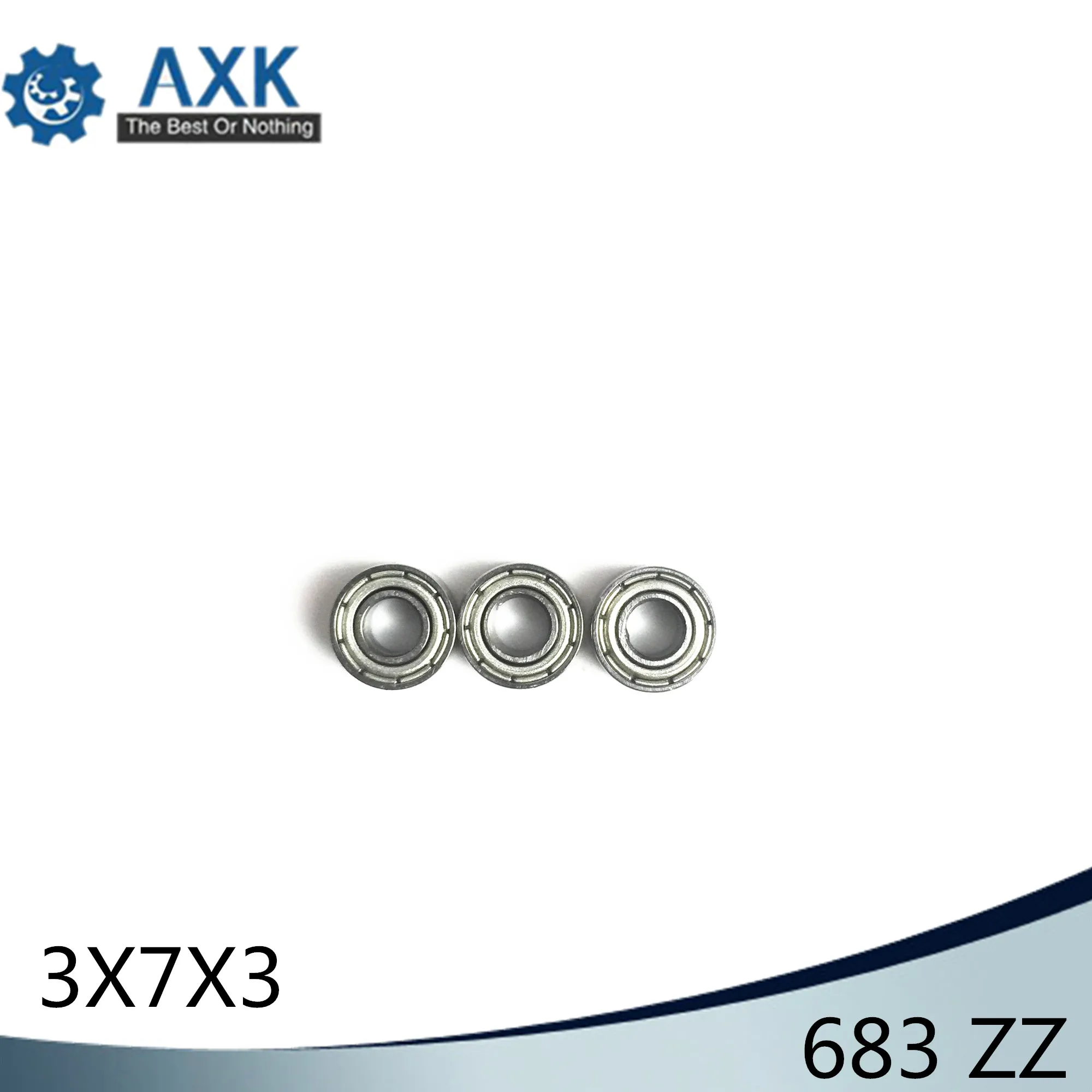683ZZ подшипник ABEC 7 10 шт. 3x7x3 мм миниатюрный 683 ZZ шариковые подшипники 618/3ZZ EMQ Z3V3