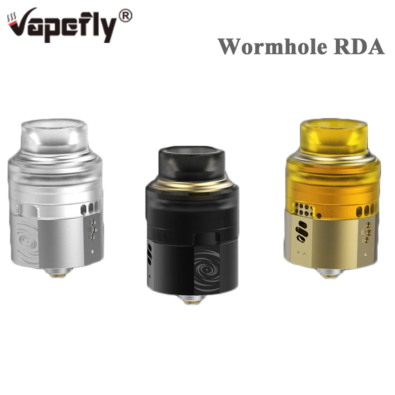 Оригинальный бак Vapefly Wormhole RDA с одной или двойной катушкой Ремонтный дриппер