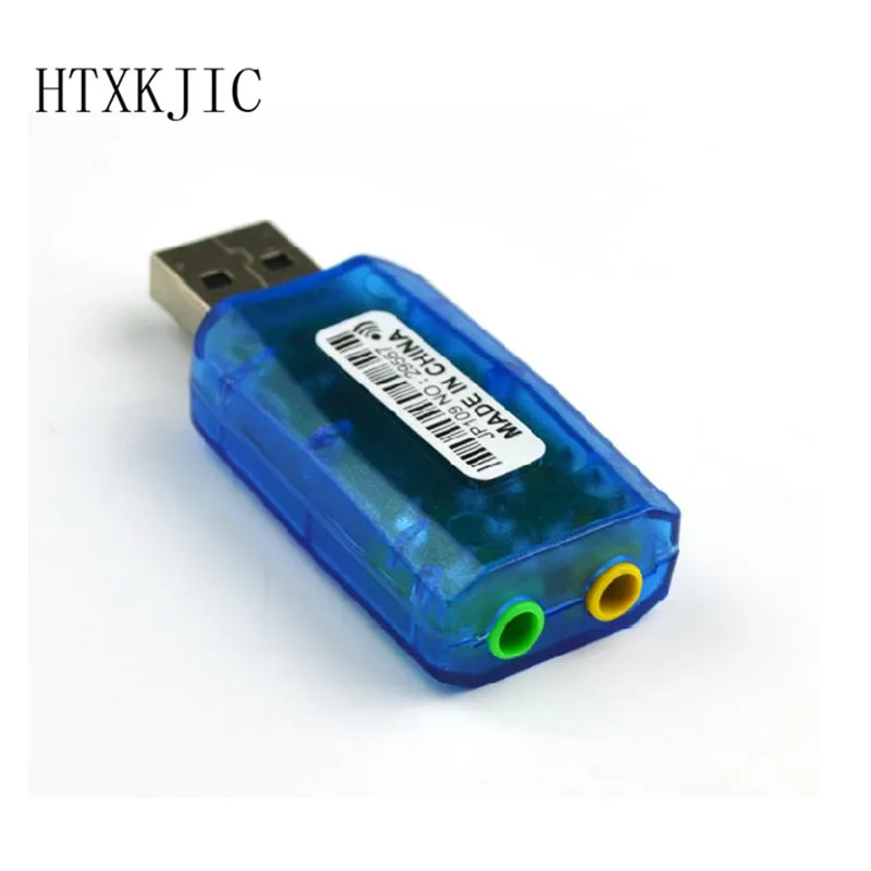 Звуковая карта USB 5 1 внешняя звуковая Звуковой адаптер микрофон динамик аудио