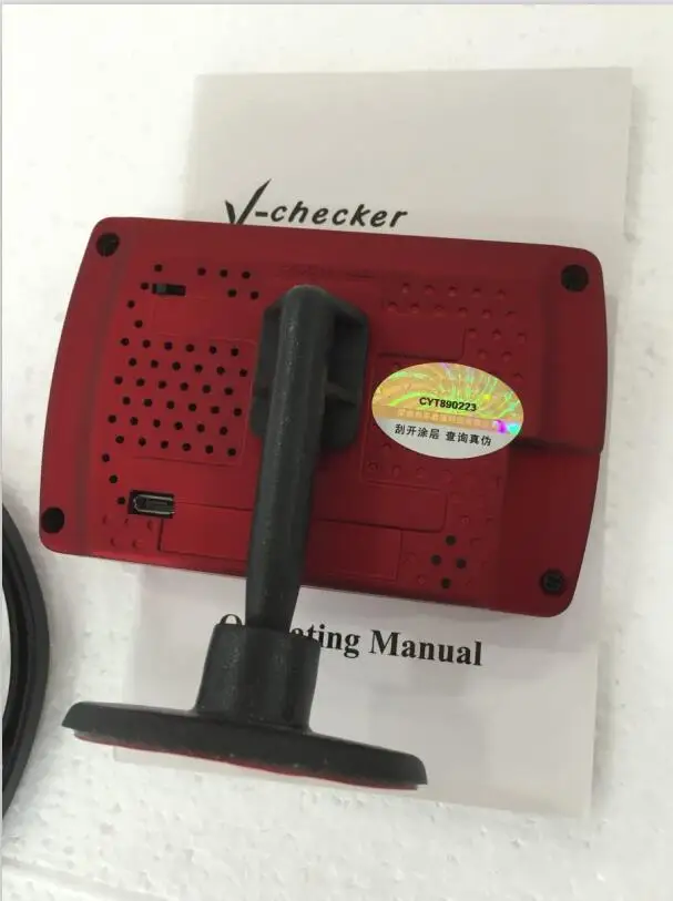 V checker A501 бортовой компьютер OBD II сканер считыватель кодов ошибок двигателя