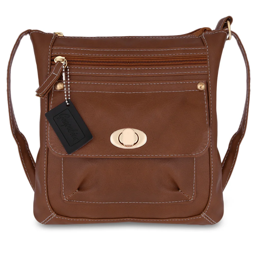 Сумка Для женщин кожа Женский кожаный двойной целей Crossbody сумки Повседневное