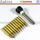 Набор паяльных наконечников 900M-T, 11 шт., высокое качество, паяльное жало Для SAIKE ATTEN AOYUE