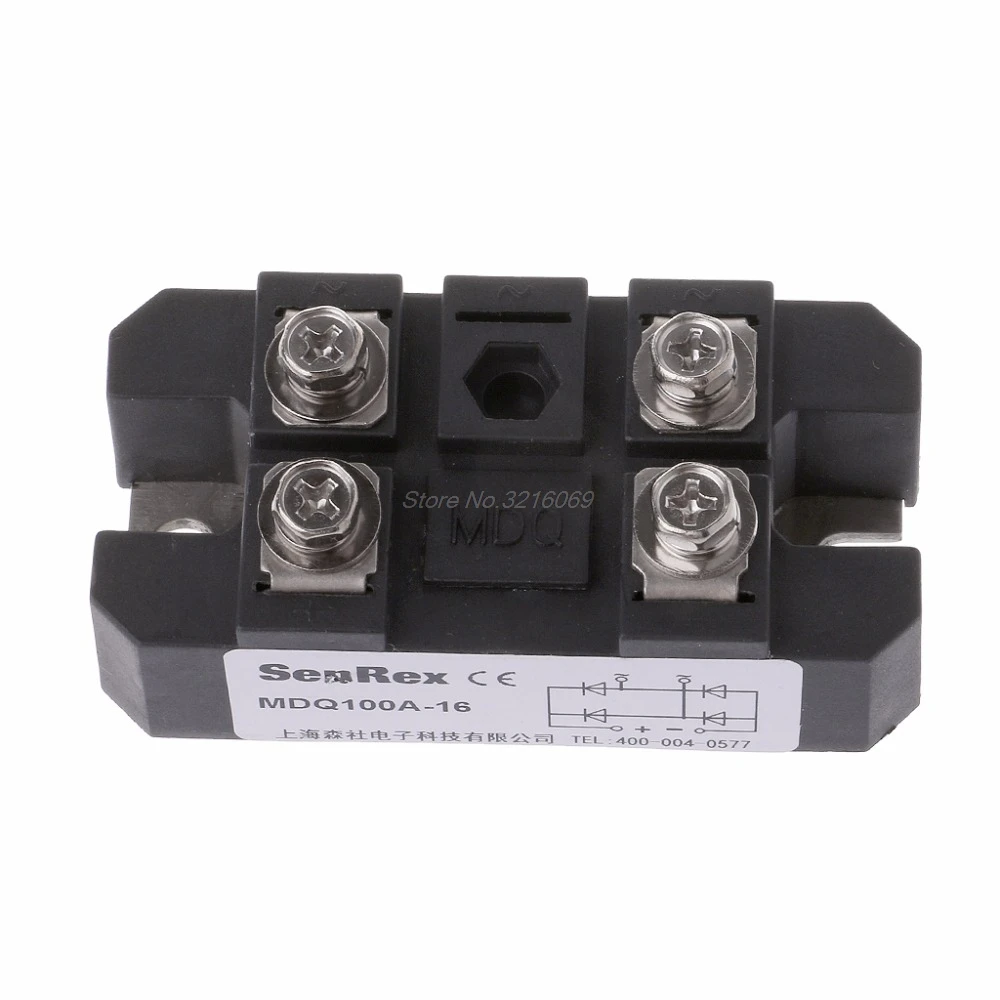 1 шт. Новое поступление MDQ 100A Amp 1600 в вольт силиконовый однофазный диодный