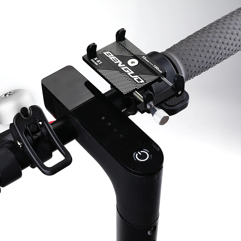 Для Xiaomi M365 электрический скутер Qicycle EF1 держатель телефона Подставка сплав подходит для 3,5-6,2 дюймов телефон gps прочная нескользящая часть