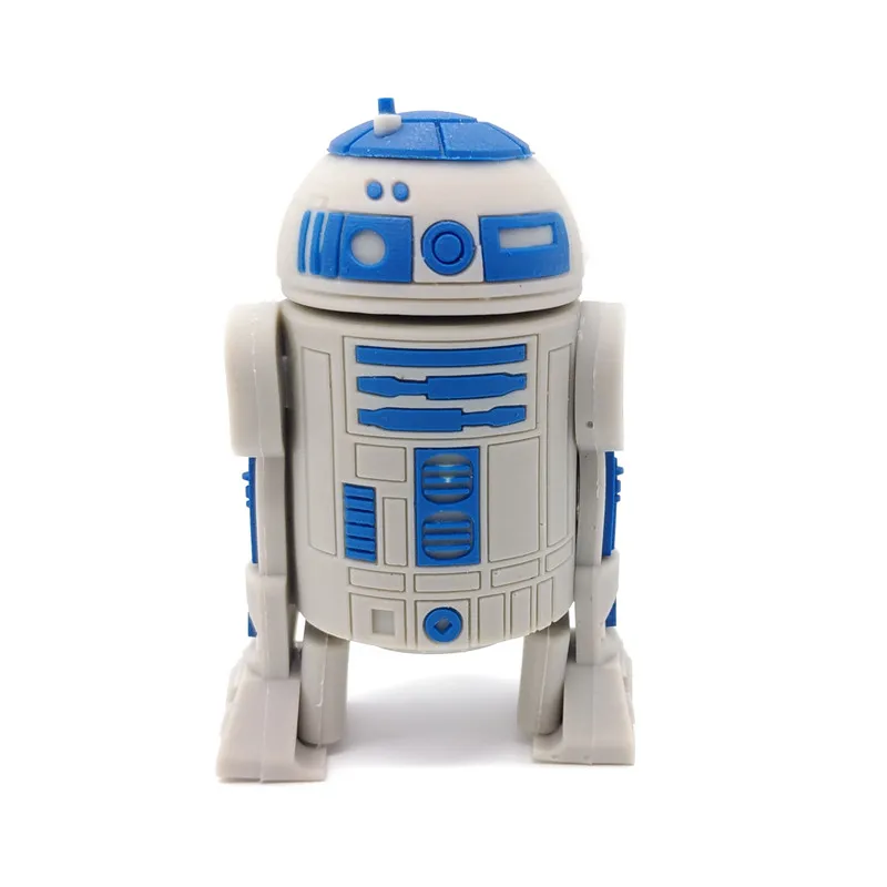 Флешка Star Wars R2D2 Robot usb флеш накопитель с полной емкостью 64 ГБ 32 16 8 4 Гб креативный